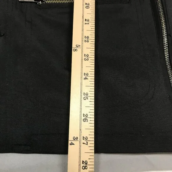 Dolce & Gabbana Jacket Mens 46 Black Made in Italy Utility Zip Pockets Lined - Picture 10 of 12